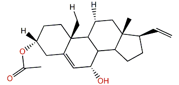Pregna-5,20 diene-3a,7a-diol 3a-acetate